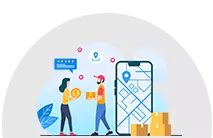Photo A Process of Doorstep Service